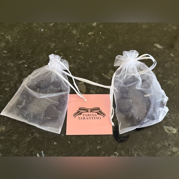 The Sparkle Factory Book & 2 Tarina Tarantino Black Heart Stretch Bracelets - Picture 3 of 16